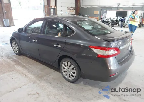 2013 Nissan Sentra Sv из США, поврежденный, VIN 3N1AB7AP1DL683874